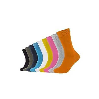 Abbildung von camano 9 PACK Unisex Socken multicoloured, Größe: 39 42, Multi coloured