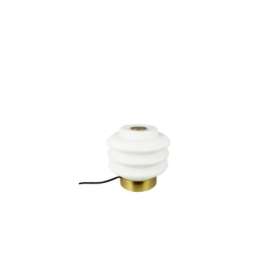 Abbildung von Dyberg Larsen Tischlampe Diva, messingfarben, Metall
