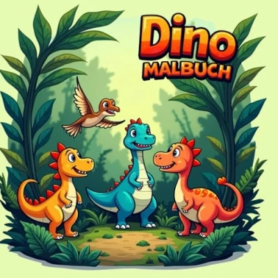 Abbildung von Das große Dino Malbuch: Ausmalbilder für ab 3 Jahre