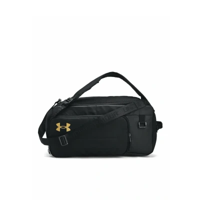 Abbildung von Under Armour Contain Duo Unisex Erwachsene Seesack, Schwarz, Größe S, Schwarz/Metallic Gold, S