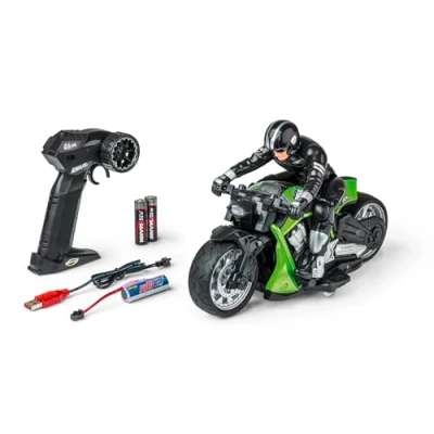 Abbildung von Carson RC Motorrad Devil Bike Elektro grün 100% RTR