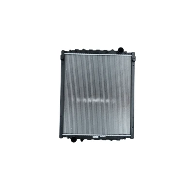 Abbildung von NRF 51604 Kühler, Motorkühlung Aluminium 705 618 55 mit Rahmen Kühlrippen gelötet MAN: L 2000
