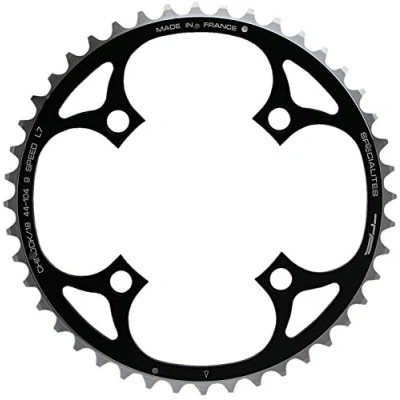 Abbildung von Spécialités TA Chinook 8/9 Speed Äußeres Kettenblatt, Schwarz, 46T