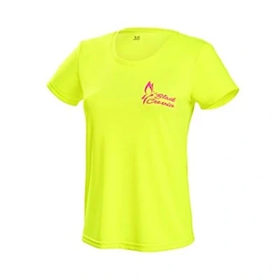 Abbildung von Black Crevice Damen T Shirt Function, yellow2, 36