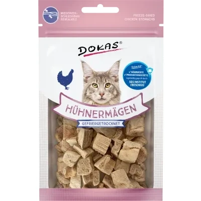 Abbildung von Dokas Hühnermägen, gefriergetrocknet 6x 12g Multipack