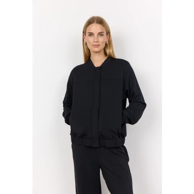Abbildung von Soyaconcept Bomberjacke, Damen, Größe: Medium, Black