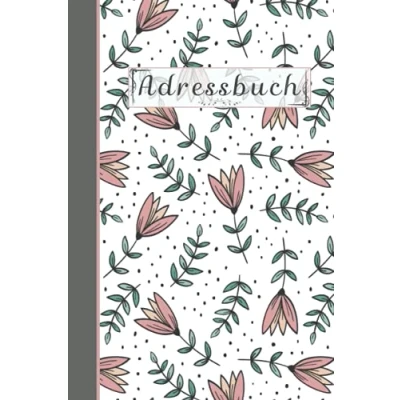 Abbildung von Adressbuch: Kleines Adressbuch mit Telefonregister (Adressen, Telefonnummern, Mailadressen,Geburtstage &amp; Jahrestage).