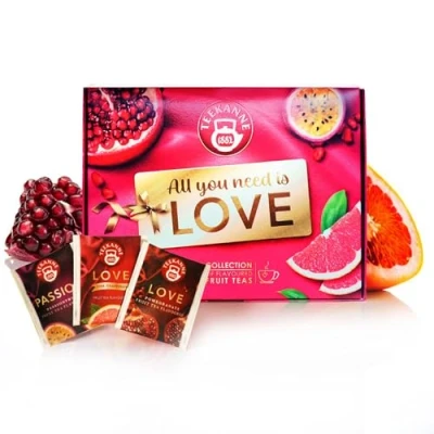 Abbildung von TEEKANNE LOVE Collection Box (NEW EDITION) Fruit Tea Blend 3 x 10 Bags 67,5g