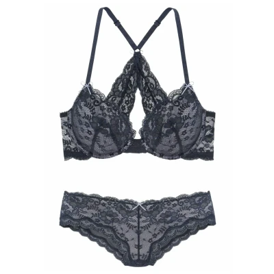 Abbildung von Lascana SET Pushup BH, Damen, Größe: 75A, Nachtblau