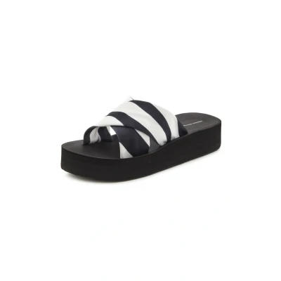 Abbildung von French Connection Pantolette Sandale, Badepantolette, Badeschuh, Mule, offener Schuh VEGAN