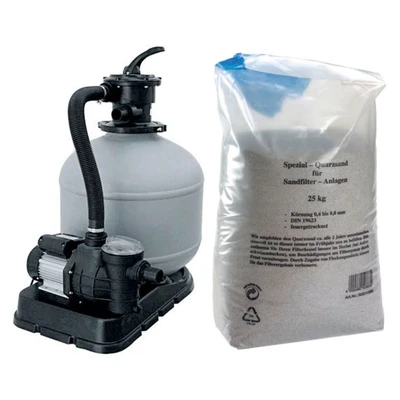 Abbildung von my POOL BWT Sandfilteranlage &quot;mp 397&quot;, 8 m3/h, inkl. 25 kg Quarzsand