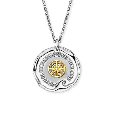 Abbildung von Engelsrufer Kette mit Anhänger TALISMAN Bicolor, ERN WAVE BI