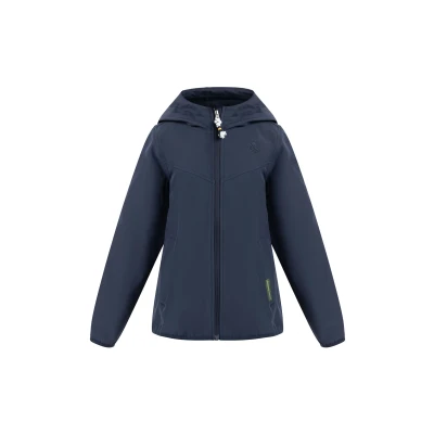 Abbildung von SCHMUDDELWEDDA Softshell Jacke 116 / Marine 94% Polyester (recycelt) 6% Elasthan