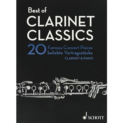 Abbildung von Best of Clarinet Classics: 20 beliebte Vortragsstücke für Klarinette und Klavier. in B (Best Classics)