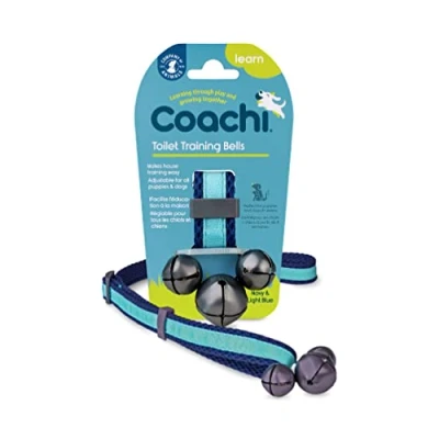 Abbildung von Coachi Toilet Training Bells Navy &amp; Light Blue