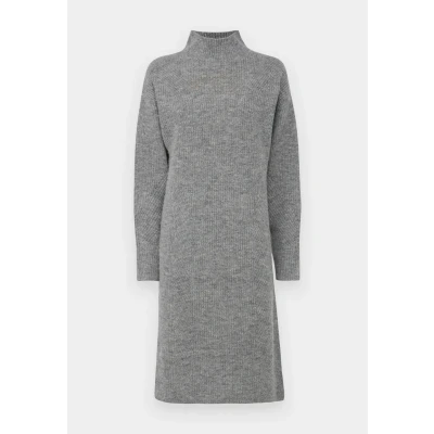 Abbildung von BOSS Fagdassy Strickkleid, Damen, Größe: Large, Silver