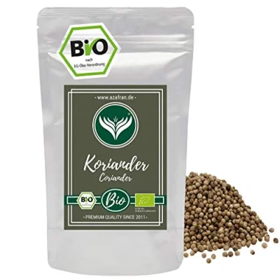 Abbildung von Azafran BIO Koriander Samen ganz Saat (Körner) 250g