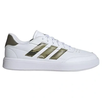 Abbildung von adidas Herren COURTBLOCK Shoes Schuhe, Cloud White/Olive strata/Shadow Olive, 39 1/3 EU