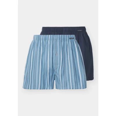 Abbildung von Schiesser Herren 2 Pack Boxershorts Baumwolle Web Multipack Webboxer, Sortiert 14_180202, 10