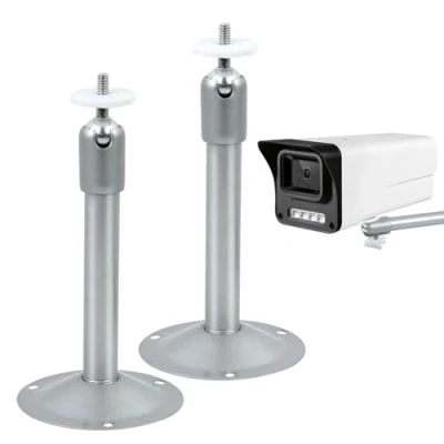 Abbildung von Wandhalterung Kamera Verstellbare Kamerahalterung, Metall Sicherheitskamera Halterung Wand Outdoor 360 Degree Wird Zu üBerwachen für Drinnen und Draußen Kamerahalter, 2 Stück