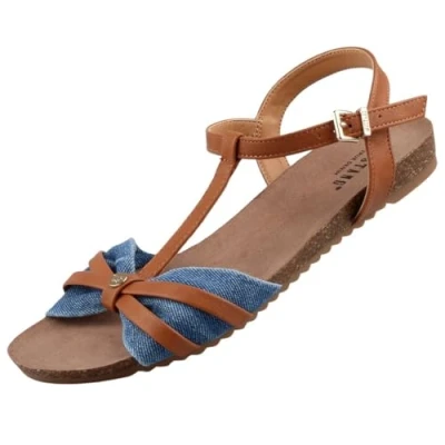 Abbildung von Mustang Damen Sandalen Jeansblau EU 37