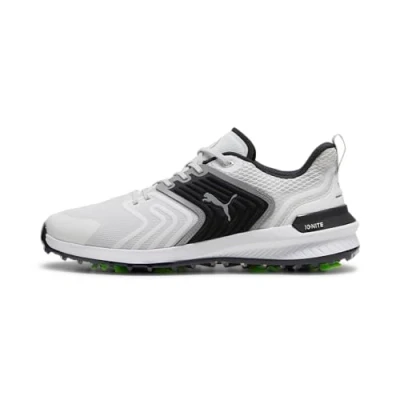Abbildung von Puma Golf Ignite Innovate Golfschuh, Herren, Größe: 43, Feather gray/black Schuhe