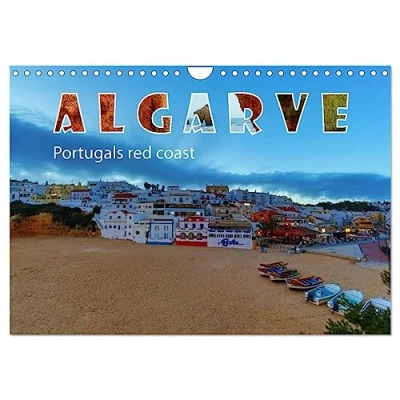 Abbildung von ALGARVE Portugals red coast (Wandkalender 2025 DIN A4 quer), CALVENDO Monatskalender