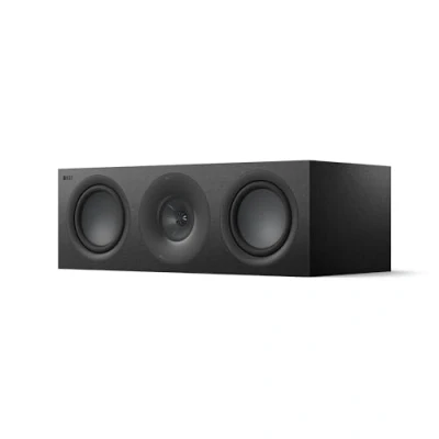 Abbildung von KEF Q6 Meta passiver Center / LCR HiFi Lautsprecher, Satin Black Musik TV &amp; Heimkino Gaming Geschlossene 3 Wege Box 10 cm Uni Q Treiber mit MAT Zwei 16,5 Tieftöner