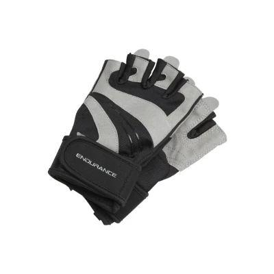 Abbildung von Endurance Kurzfingerhandschuh, Größe: Medium, Schwarz