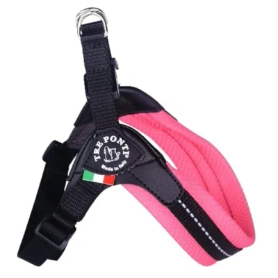 Abbildung von Tre Ponti Easy Fit Soft Mesh Verstellbarer Bauchgurt div. Größen und Farben, Größe:Gr.1/28 38cm / bis 3kg, Farbe:pfirsich