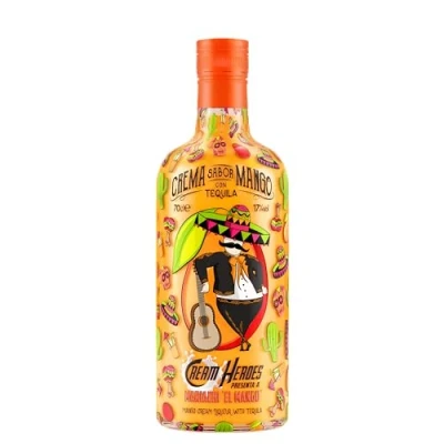 Abbildung von Mango Likör Mariachi el mit Sahne &amp; Tequila, Serie Cream Heroes, 0,7 L, 17% Vol.