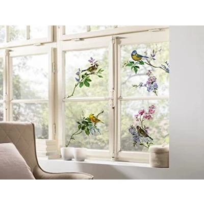Abbildung von Komar Fensterbild Spring Fever, 31x31 cm (Breite x Höhe), selbsthaftend