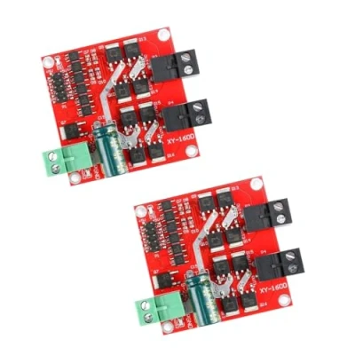 Abbildung von 2PCS XY 160D 7A 160W dual circuit DC motor drive module forward reverse PWM speed regulation