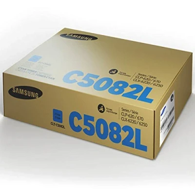 Abbildung von Samsung CLT C5082L cyan toner 4.000 seiten original