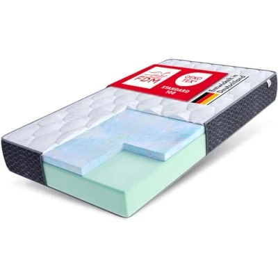 Abbildung von Kaltschaummatratze TEMPO 90x200, 140x200, 180x200 cm &amp; weitere Größen, FDM, 30 hoch, (komfortable Matratze, Allergiker geeignet)