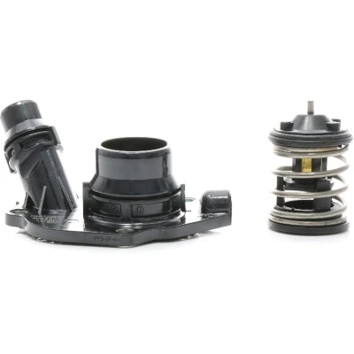 Abbildung von METZGER 4006470 Kühlwasserthermostat 87 mit Dichtung Flansch BMW: 5 Touring, X1, 3 Touring