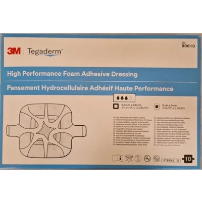 Abbildung von Tegaderm Foam Adhesive 8,8x8,8 cm 90610 10 St