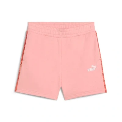 Abbildung von PUMA Damen ESS Graphic Animal Shorts 5&quot; TR Strickshorts, Pink Fruit,