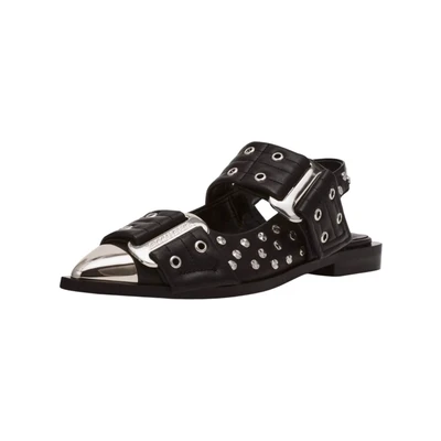 Abbildung von Steve Madden Grand AVE Slingballerina, Damen, Größe: 38, Black Schuhe