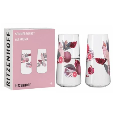 Abbildung von Ritzenhoff Glas Sommersonett F24, 2er Set, R. Richter, 614 ml, Kristallglas