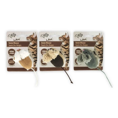 Abbildung von All For Paws Mouse Catnip Lambswool Snow