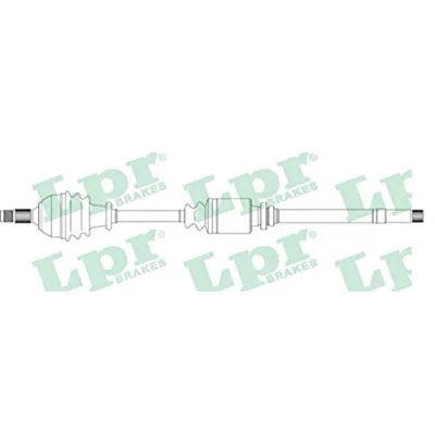 Abbildung von LPR DS16081 Antriebswelle 897, 864, 865 CITROËN: Berlingo / First I, Xsara Coupe, I Kastenwagen
