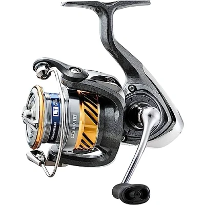 Abbildung von Daiwa Unisex Erwachsene Laguna LT Spinnrolle, Gold, 3000 C