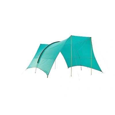 Abbildung von Grand Canyon TAHUTA Shelter 4 Tarp/Sonnensegel 500 x 400 cm Rechteckige Form, UV50+, Wasserdicht Blue Grass (Blau)
