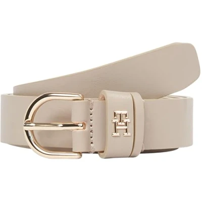 Abbildung von Tommy Hilfiger Essential Effortless Gürtel, Damen, Größe: 130, Khaki