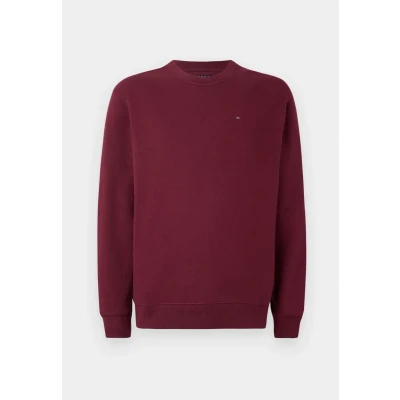 Abbildung von Tommy Jeans FLAG CREW Sweatshirt, Herren, Größe: 60, Red wine