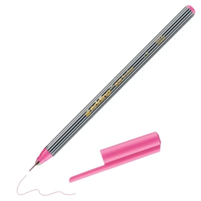 Abbildung von 10 x edding Fineliner 55 finepen rosa 0,3mm