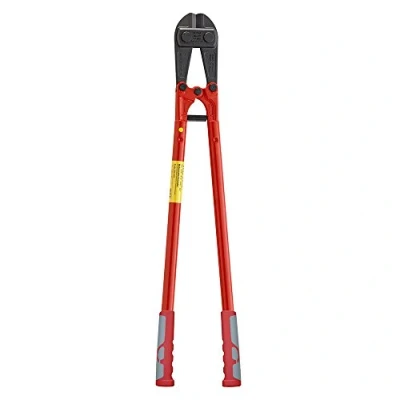 Abbildung von VBW Bolzenschneider UNIBOLT (für harte Materialien bis 48 HRC, präzise und einfach; 460 mm, 2,05 kg) 430005, Rot / Schwarz