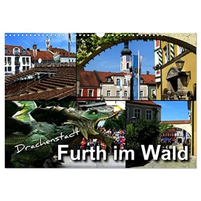 Abbildung von Drachenstadt Furth im Wald (Wandkalender 2025 DIN A3 quer), CALVENDO Monatskalender