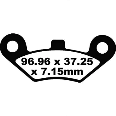 Abbildung von EBC Brakes FA453TT Bremsbelagsatz